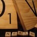 Giant Scrabble tile Wooden Letter - 1 tile