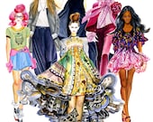 Fashion Illustration - Girls in Style