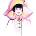 Watercolour Fashion Illustration 13"x16" print - Chanel Resort 2013