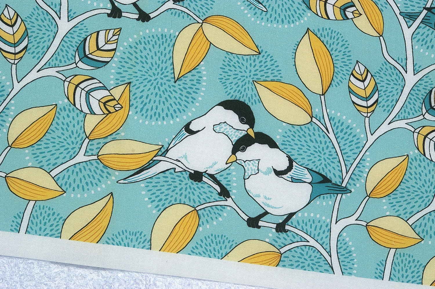 Love Birds  -  Original Fabric - Fat Quarter
