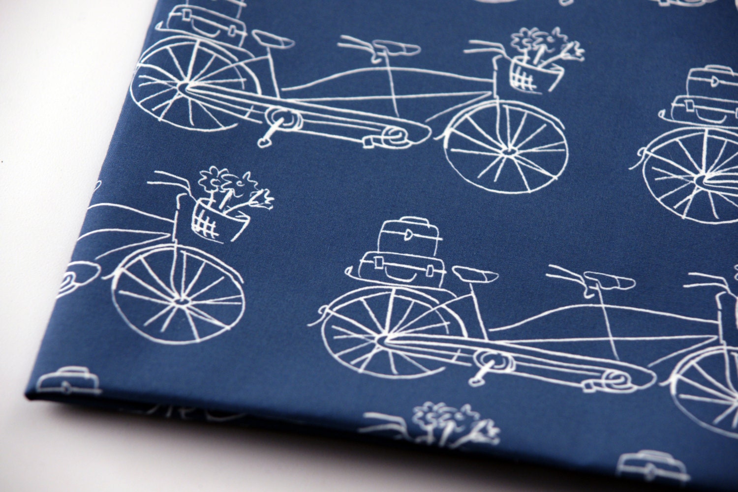 Vintage Traveler Navy  -  Original Fabric - Fat Quarter