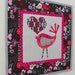 Mini Quilt - Lovey Dovey I
