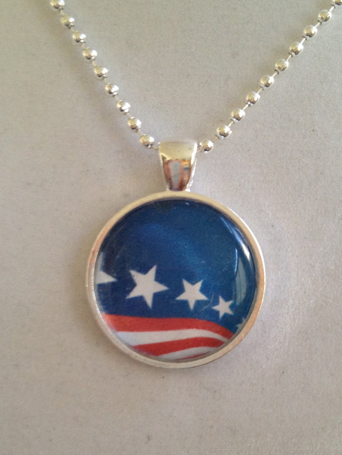 Stars and Stripes Pendant Necklaces
