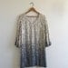 Sequin Gold to Silver Degrade Dress