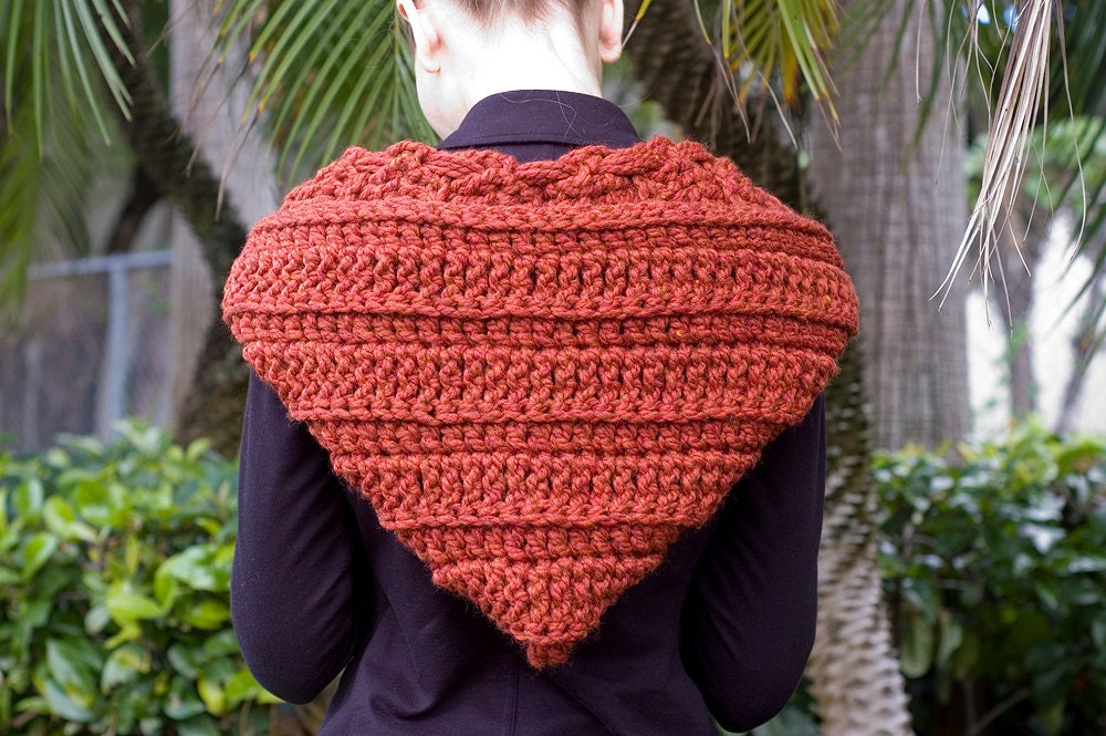 Chunky Crochet Hoodie PDF Pattern - This is a crochet pattern not a finished item