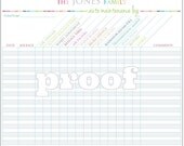 Personalized Automobile/Vehicle Maintenance Log Printable