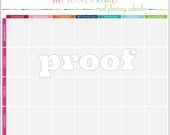 Personalized Meal Planning Calendar Printable