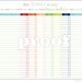 Personalized Finance Checklist Printable
