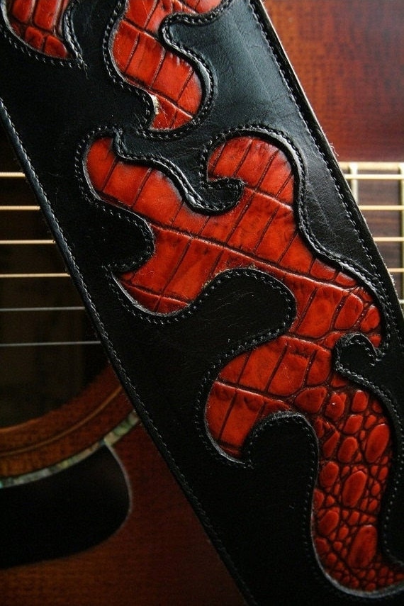 leather guitar