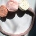 Wedding Headband. Rustic Chic Bridal Hair Accessories ,Unconventional Wedding, Subtle hairband. Bride Boho. Inspiration 20s