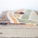 iPad Case, iPad Sleeve, iPad Cover - "Cabana" - Padded with Pocket & Button - Tiki, Tropical, Orange, Green, Brown