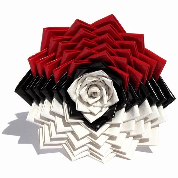 Pokemon Ball Duct Tape Flower