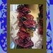 Spiral Scarf , Funky Handmade Scarves , Colorful Spiral Scarf , Very Fully Ruffled Scarf