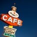 Route 66 Road Runner Cafe Vintage Sign - Gallup New Mexico - Retro Home Decor - Vintage Kitchen Decor - 11X14 Fine Art Photograph