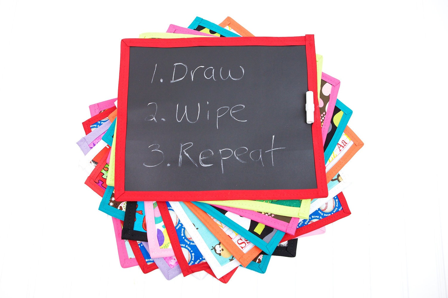 Pirate Chalkboard Mat Reusable Art Draw Toy