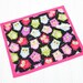 Girl Toy, Chalkboard Mat Reusable Art Toy Pink & Purple Owls on Black, Homeschool Writing Mat