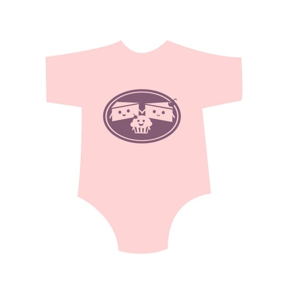 Pink CAKE FAMILY Kids Shirt/Onesie