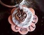 Small Flower Pet ID Tag (Blooming Petals) Puppy/Kitten/Cat
