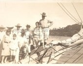 vintage  photograph , photo The Voyage