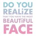 11x14 Flaming Lips. Do You Realize. Rainbow. Typography Print. Beautiful Face - 130
