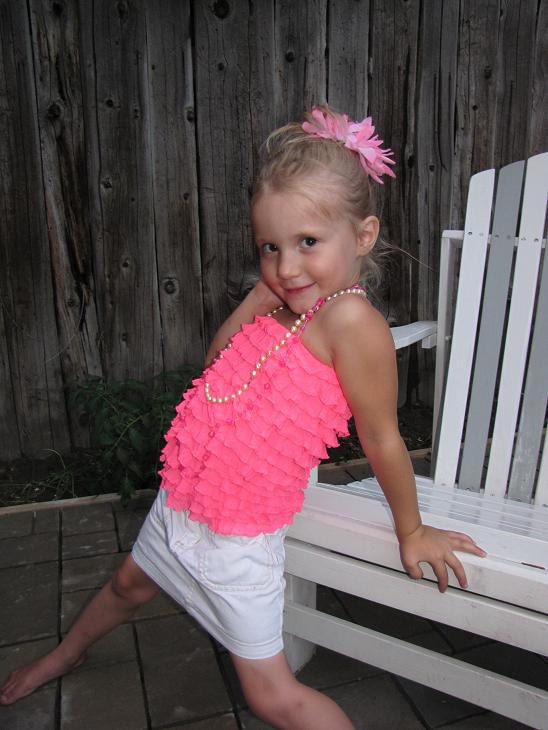 Frilly Tube Top