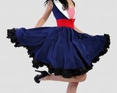 Rockabilly Navy Sailor dress