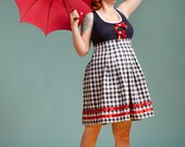 Rockabilly maternity dress / Picnic Mom