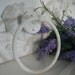 RESERVED - hand painted towel ring towel holder, shabby chic cottage chic rustic farmhouse shabby decor bathroom decor