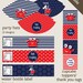 CRAB Nautical First Birthday Birthday Party Package, diy, printable