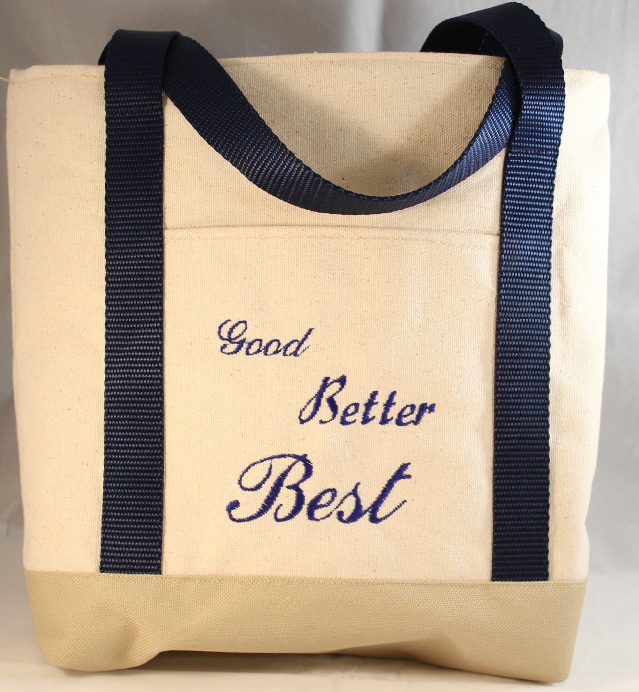 Church Tote "Good, Better, Best"