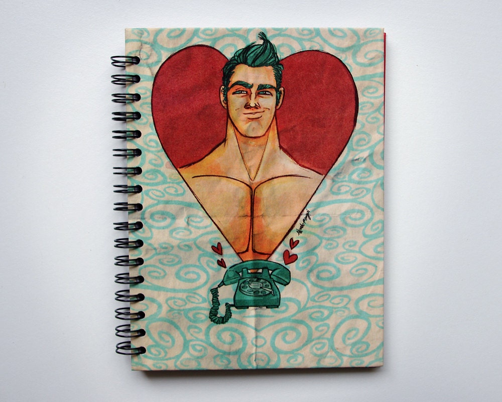 Ring Ring Notebook / pocket journal