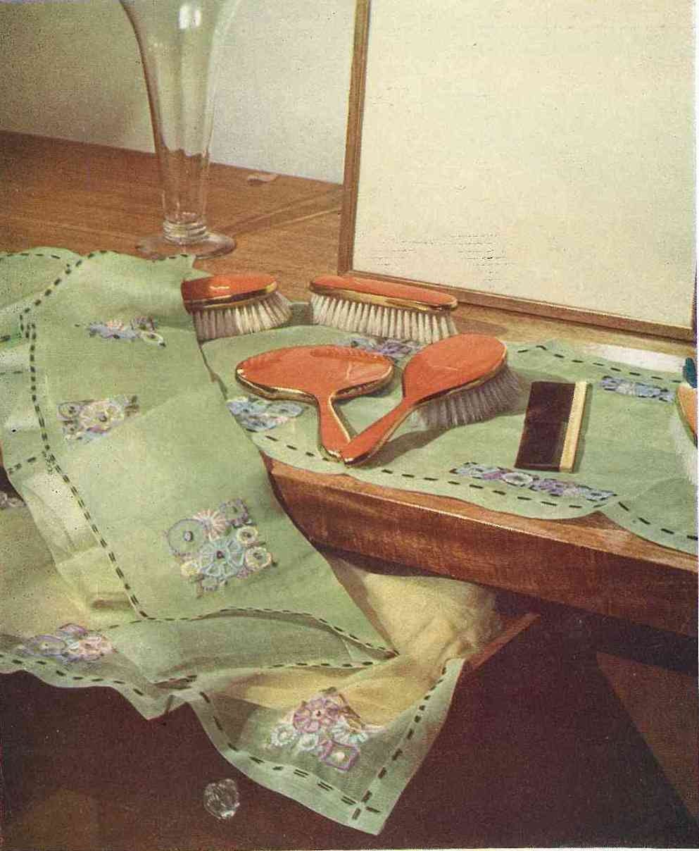Stitchcraft February 1933, Art Deco handcrafts - Vintage Knitting Pattern booklet PDF