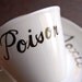Poison and Toxic Teacup and Saucer