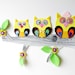 Owls tree party - Original wall decor for kids room and nursery - one of a kind