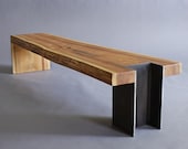 10x42 Bench - Live Edge Cedar Slab