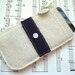 iPhone 4 iPod Gadget Sweater WHITE PURPLE Cell Phone Case WormeWoole