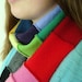 RAINBOW Cashmere Scarf / Patchwork Rainbow Scarf / Rainbow Infinity Scarf by WormeWoole