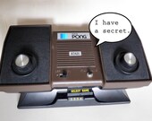 Atari Super Pong Plain-View Safe Keepsake Box Bank
