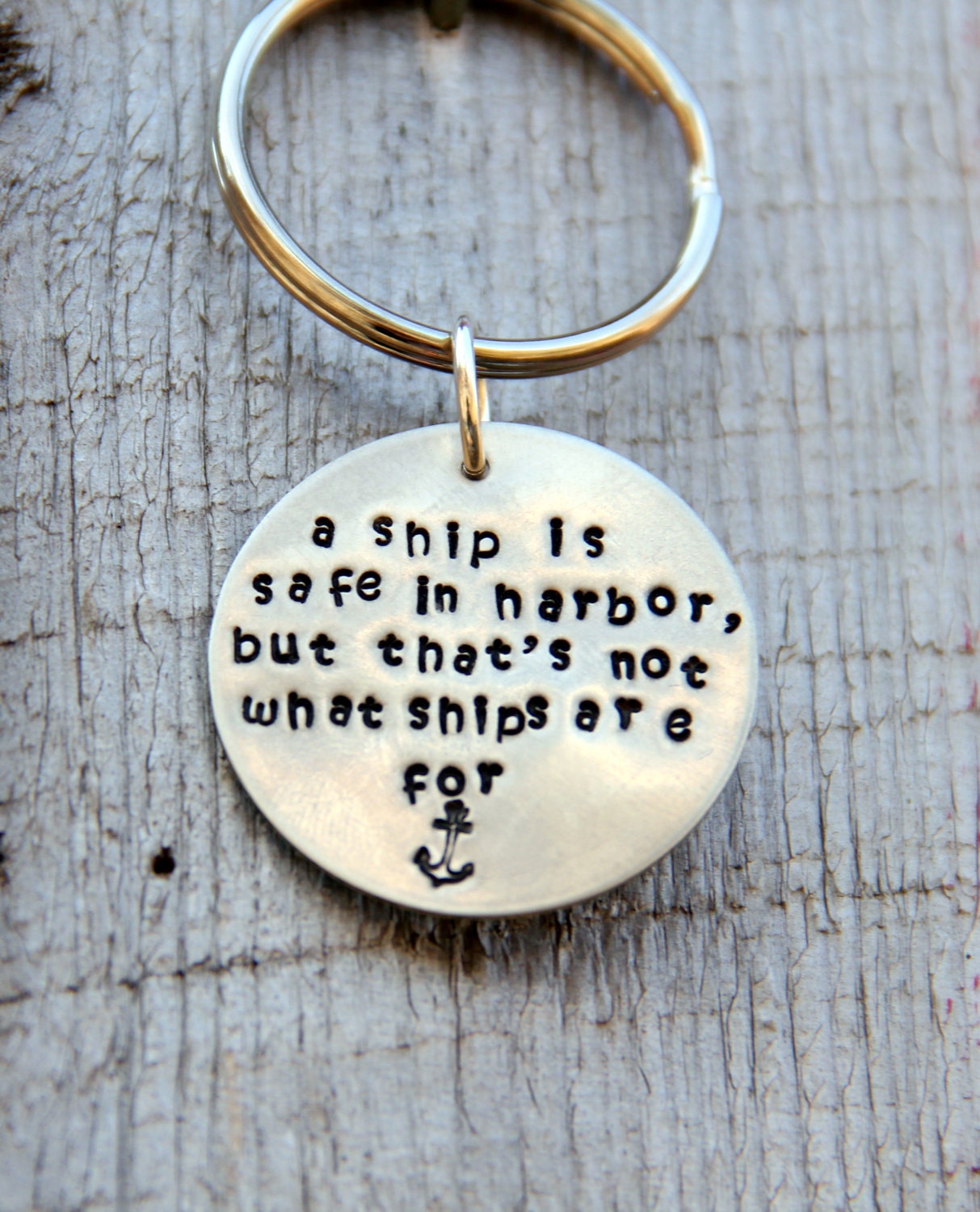Nautical Sailing Key Chain, Sailing Quotes, Boating Sailing, Fathers Day, Marine, Blue Beach Key Chain, Custom Key Chain, Sailing