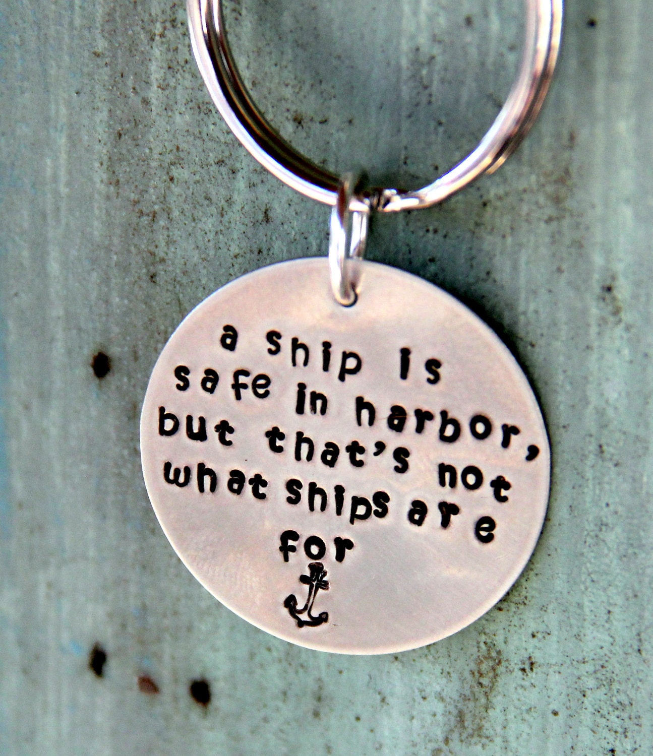 Nautical Sailing Key Chain, Sailing Quotes, Boating Sailing, Fathers Day, Marine, Blue Beach Key Chain, Custom Key Chain, Sailing