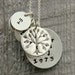 Personalized Family Tree Necklace, Anniversary Gift For Wife, Family Tree Necklace, Mothers Grandmother, Mother Of the Bride