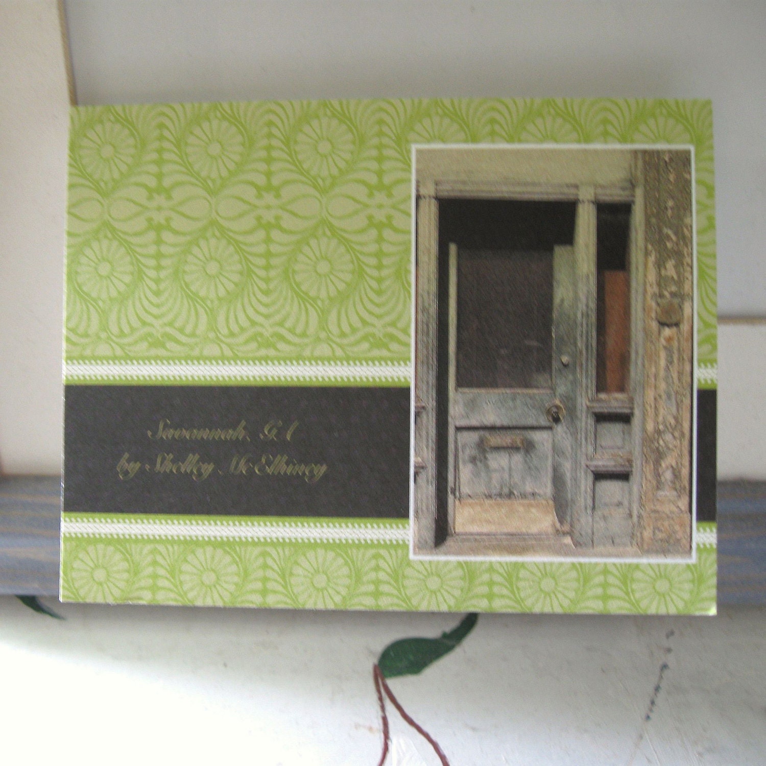 CARD SAVANNAH GEORGIA Blank Photo