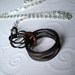 Steel Necklace: Hardware Jewelry - Metal Jewelry - Industrial Jewelry - Unique Jewelry