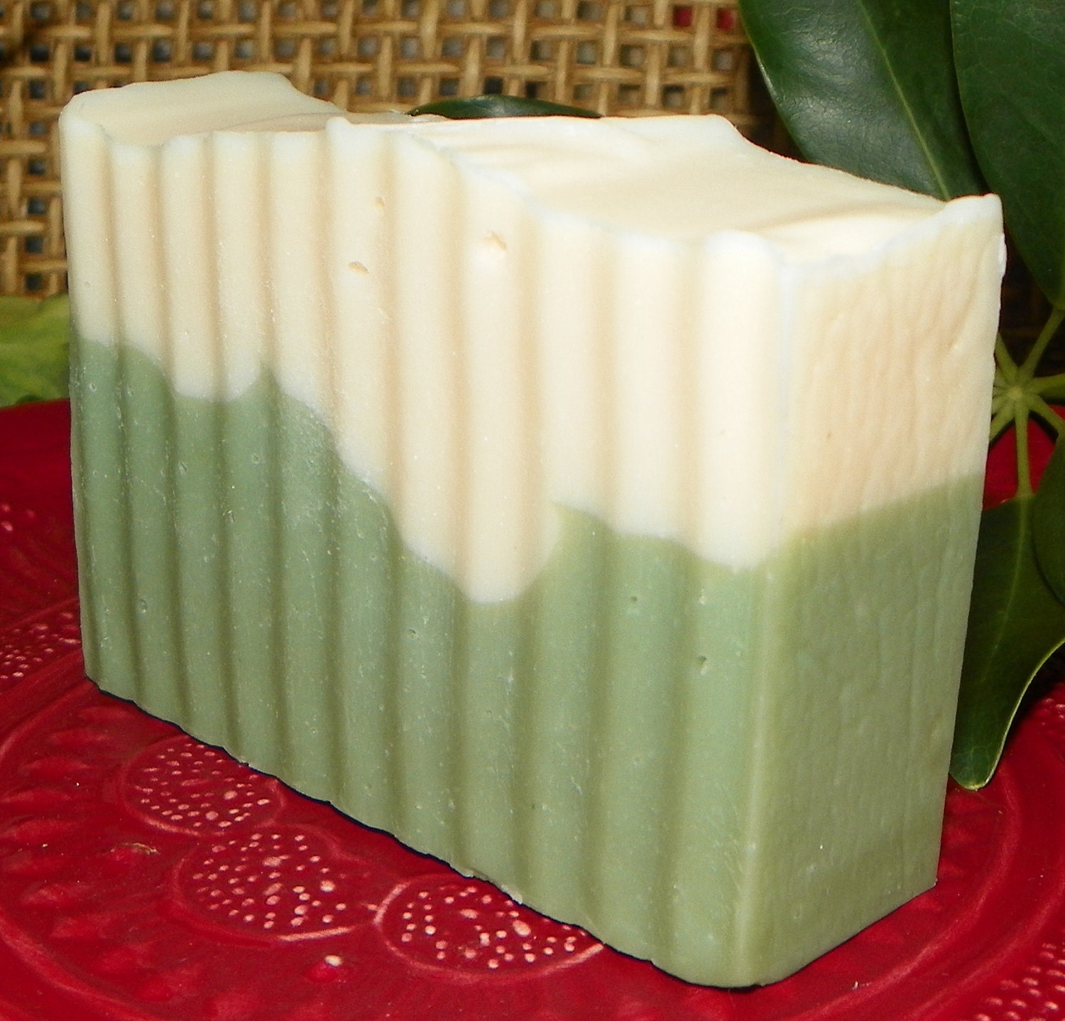 Tropical Lemon Margarita Cold Process Soap with Moisturizing Shea Butter and Avocado