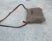 Waxed canvas Day Bag in brown(oak) COLLECTION UNISEX