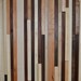 Wood Sculpture Queen Headboard or Wall Art - Lines - 36 x 64