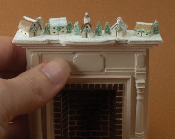 Half Scale Miniature Glitter House Village Kit