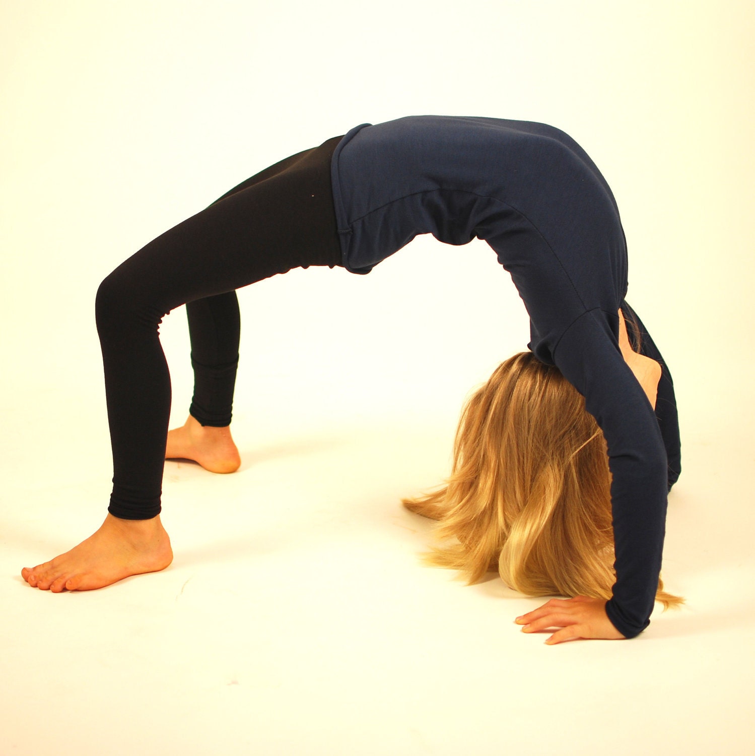 Childrens  Leggings - Girls Tights - Yoga Dance Gymnastics - Several Colors - Organic Clothing -  Eco Friendly