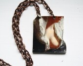 In The Stillness of Her Room Photo Necklace