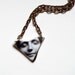 L'Inconnue de la Seine Photo Stone Necklace